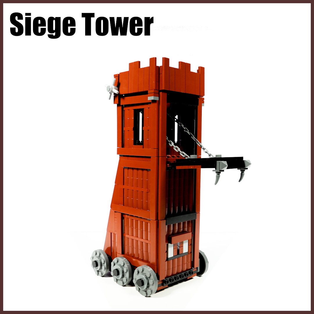 Lego siege tower online